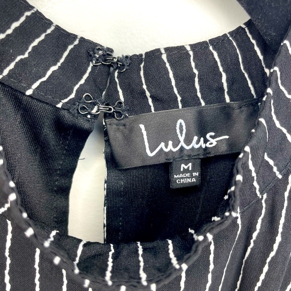 🖤 Just My Stripe Black Striped Romper 🤍 - Picture 7 of 9